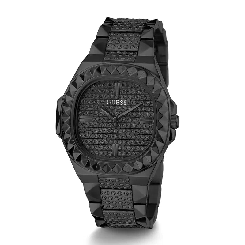 Montre homme Guess Rebel à cadran noir | GW0622G2