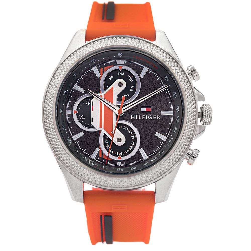 Montre homme Tommy Hilfiger originale, grande taille, sport, référence 1792084
