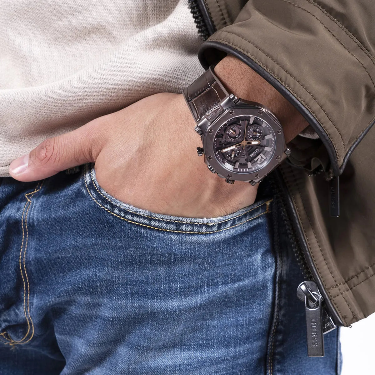 Montre Guess pour homme GW0492G2