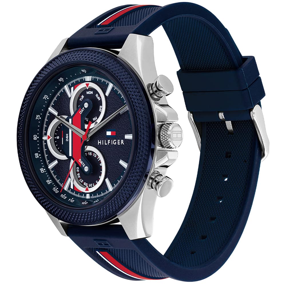 Montre homme Tommy Hilfiger originale, grand modèle sport 1792083